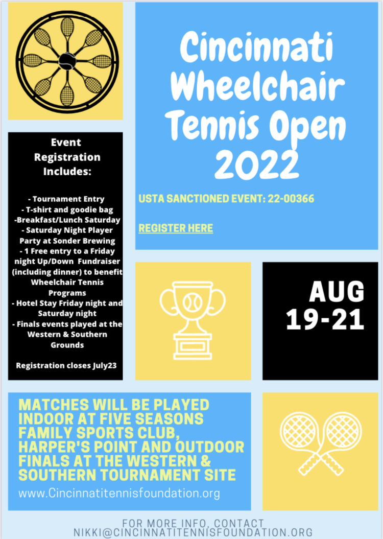 Cincinnati Wheelchair Tennis Open 2022